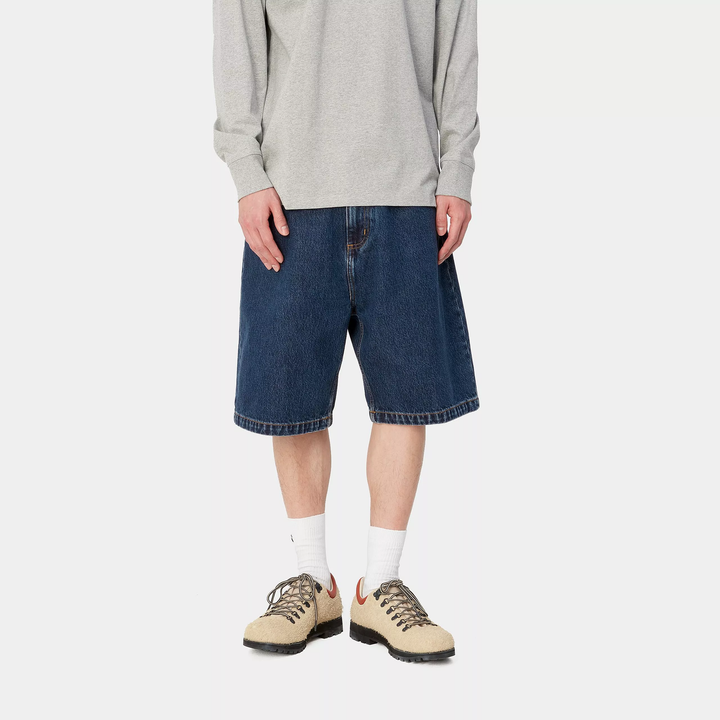 SHORT CARHARTT WIP BRANDON BLUE STN