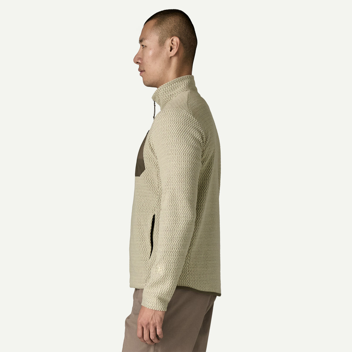 CHT PATAGONIA R1 AIR FLEECE JKT PELICAN