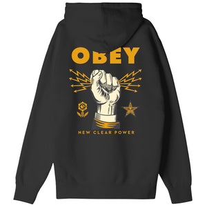 HOOD OBEY NEW CLEAR POWER BLACK