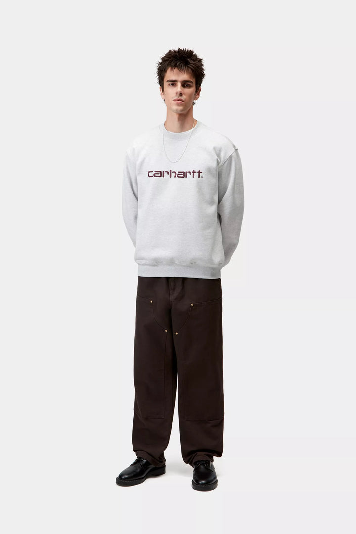 CREW CARHARTT WIP SWEAT ASH/RONDO