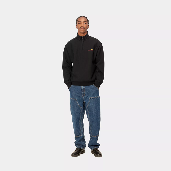 HALF ZIP CARHARTT WIP AMERICAN BLACK