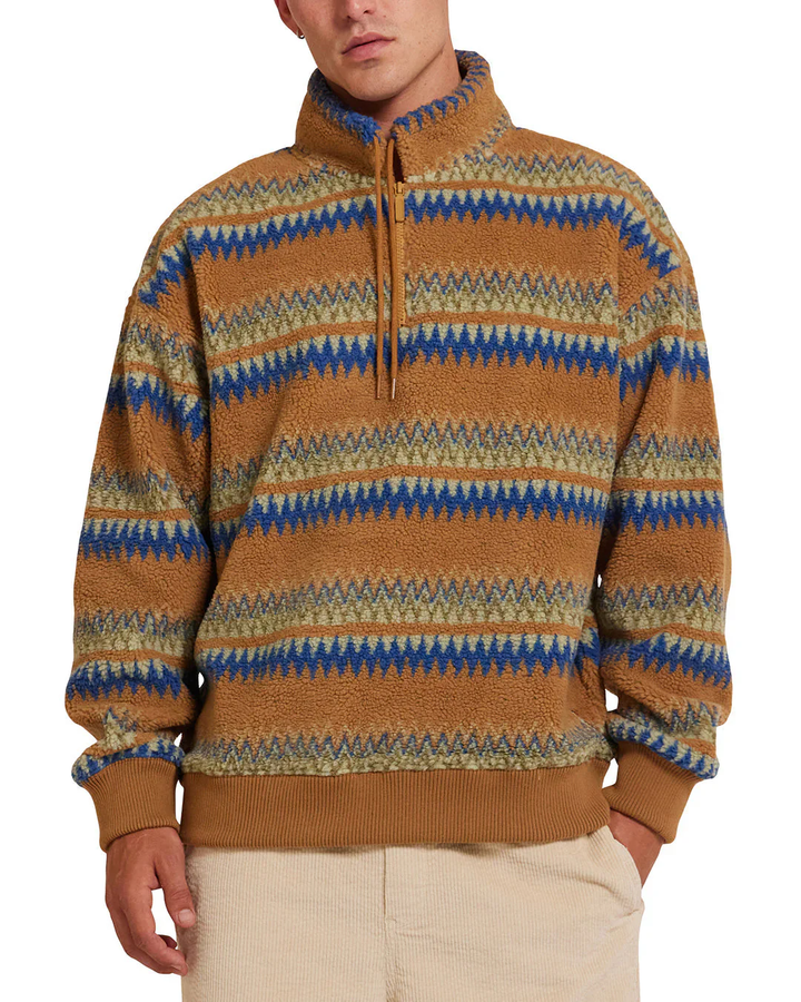SWEATER DEUS DYLAN POLAR MULTI STRIPE