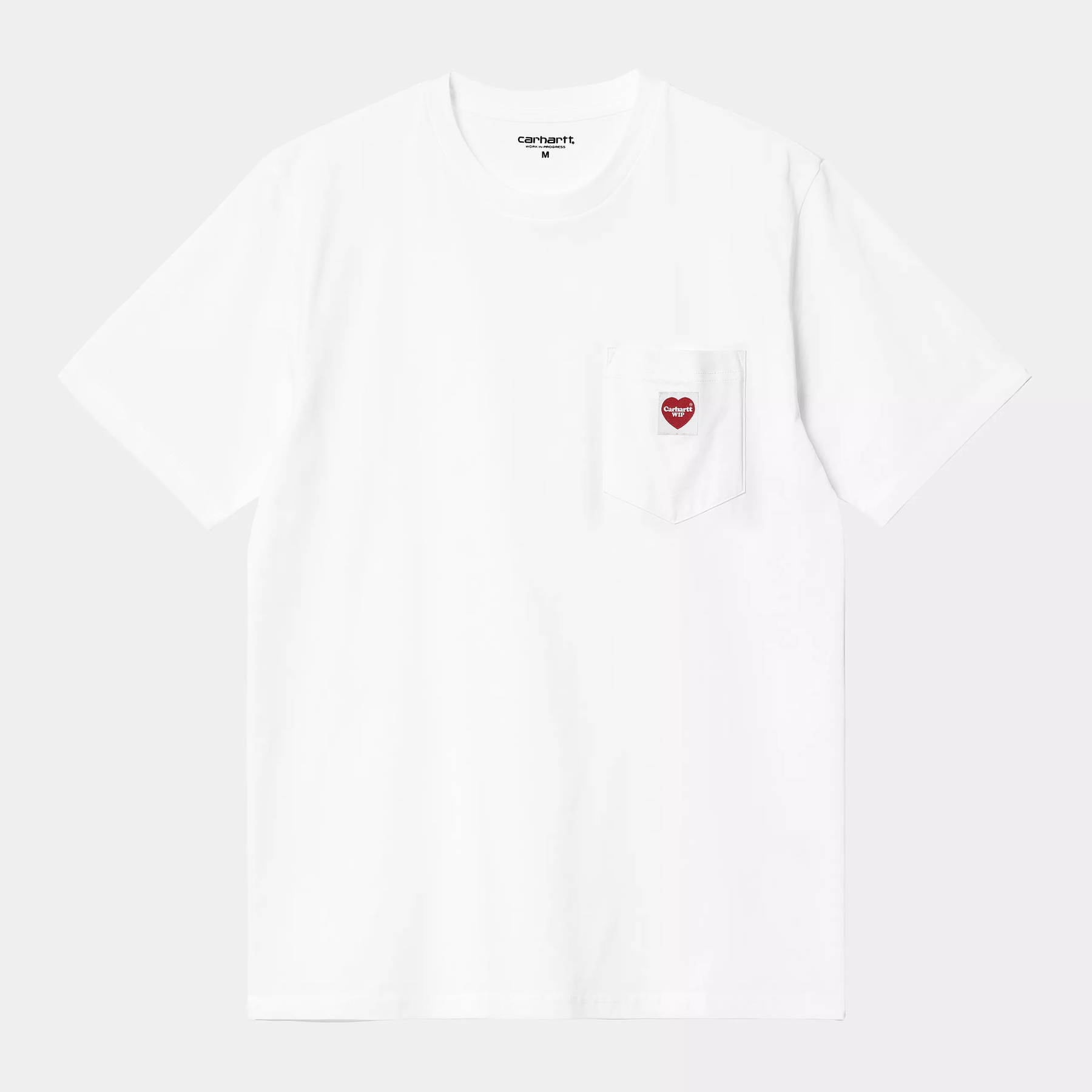 CTA CARHARTT WIP POCKET HEARTH WHITE/RED