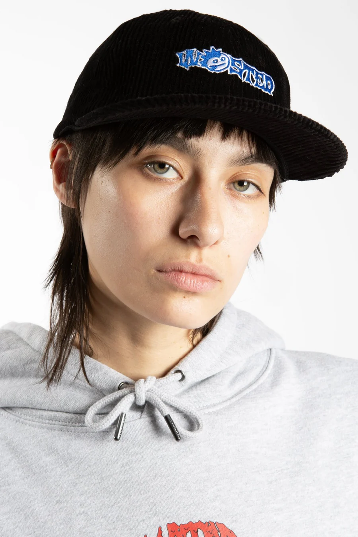 WASTED ACID CORD BLACK CAP