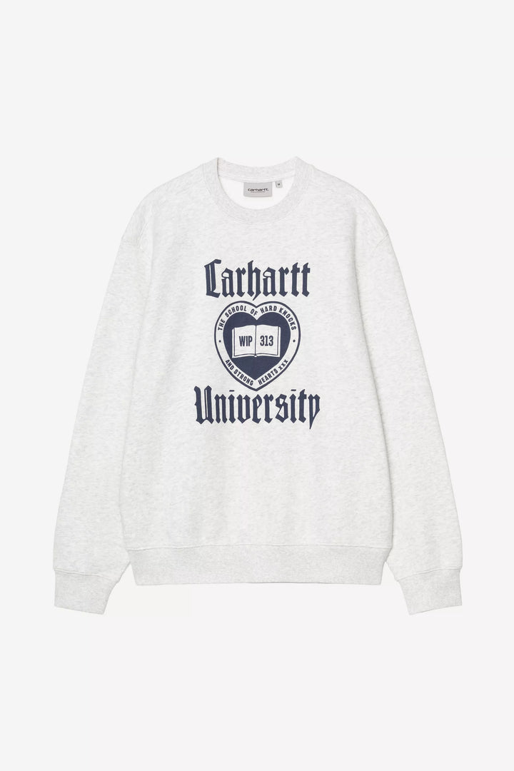 CARHARTT WIP SCHOOLING ASH HEATHER