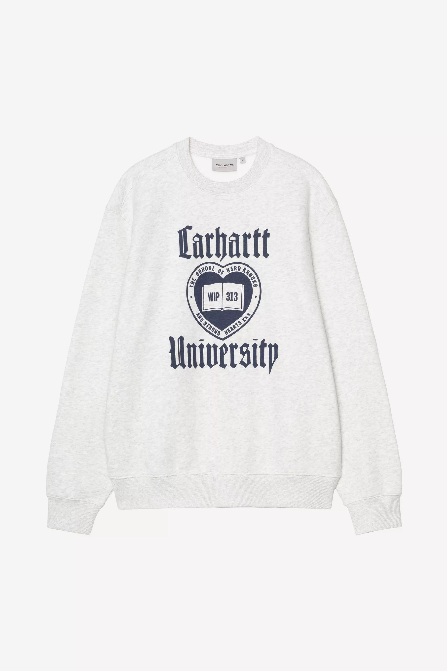 CARHARTT WIP SCHOOLING ASH HEATHER