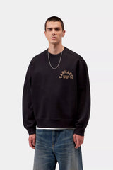 CREW CARHARTT WIP ARCH SCRIPT BLACK/HAMI