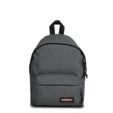 EASTPAK ORBIT BLACK DENIM BACKPACK