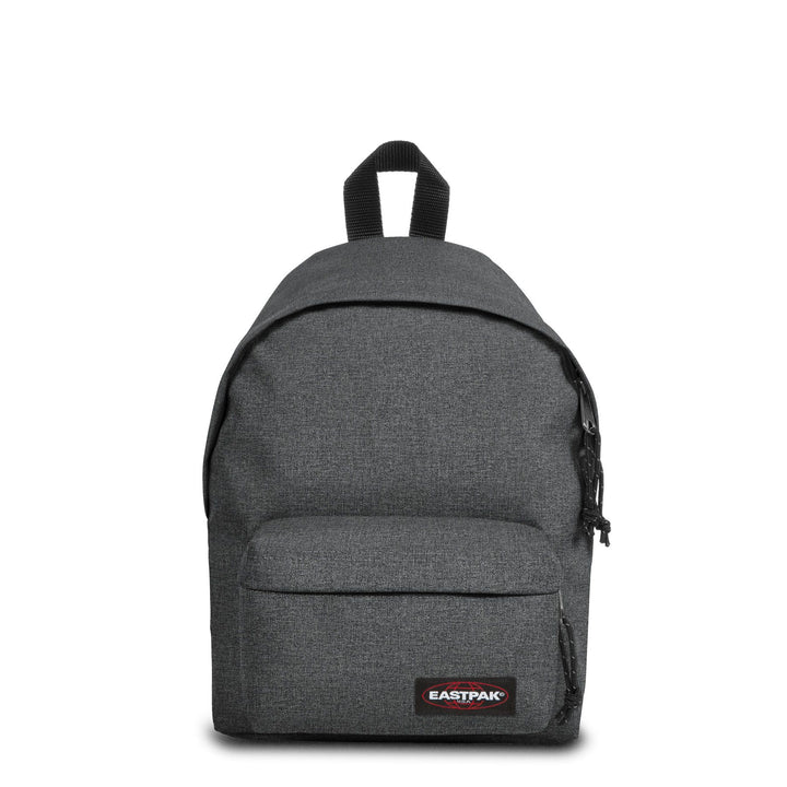 EASTPAK ORBIT BLACK DENIM BACKPACK