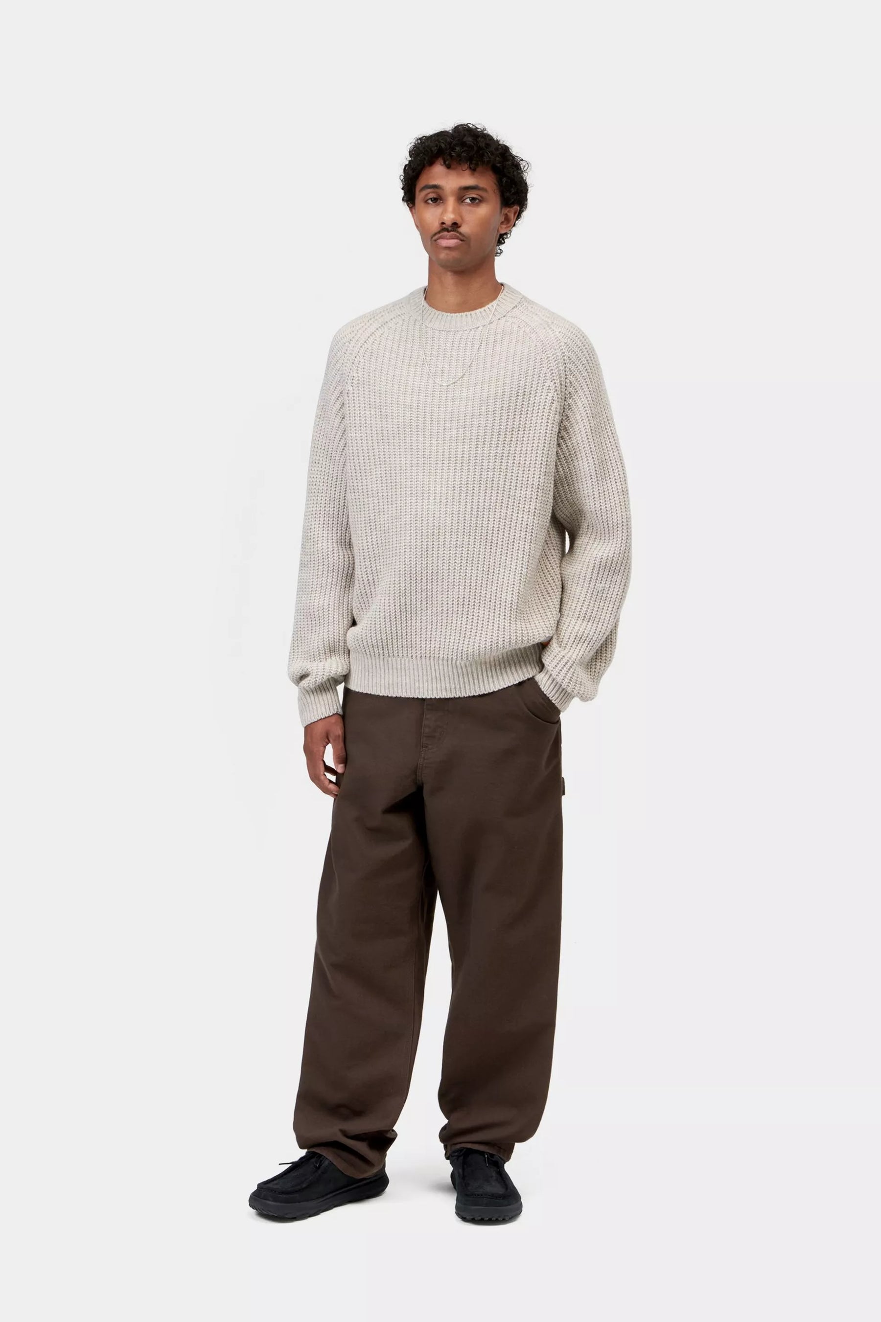 PANT CARHARTT WIP SINGLE KNEE TOBACCO RN