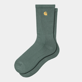 CALCETINES CARHARTT WIP CHASE PINE/GOLD