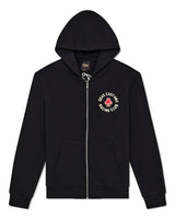 HOOD DEUS BASTO ZIP BLACK