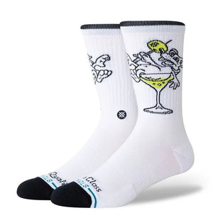 CALCETINES STANCE HIGH QUALITY WHITE