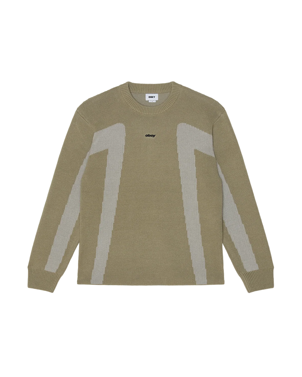 SWEATER OBEY BRANN GREY MULTI