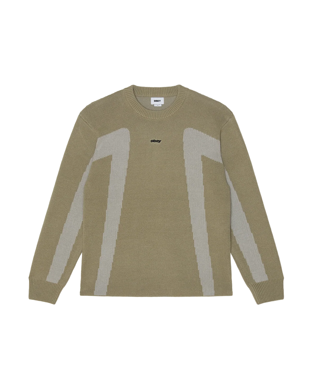 SWEATER OBEY BRANN GREY MULTI
