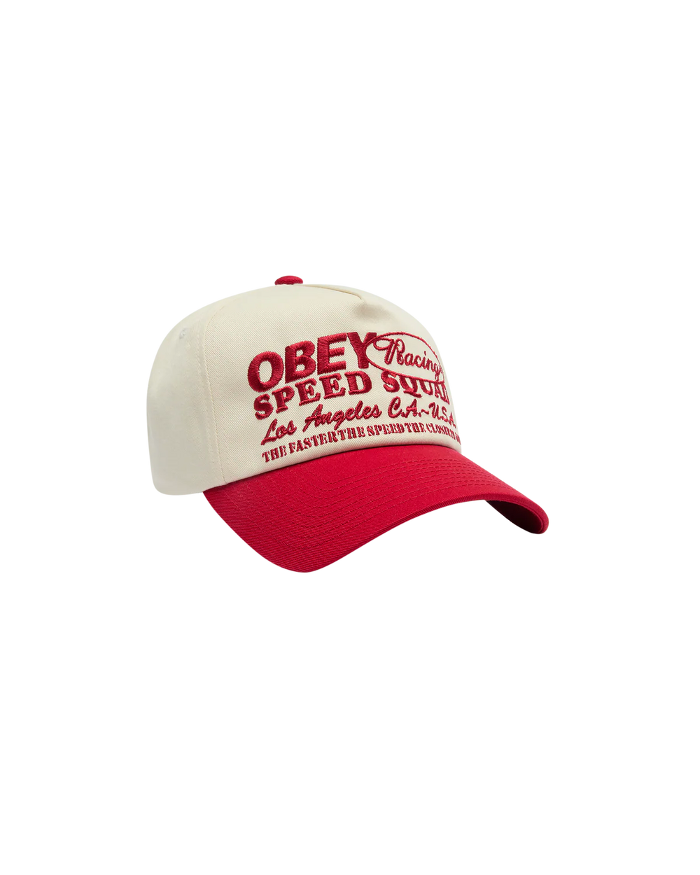GORRA OBEY SPEED SQUAD TRUE RED