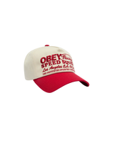 GORRA OBEY SPEED SQUAD TRUE RED