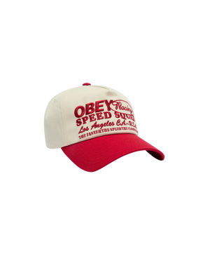 GORRA OBEY SPEED SQUAD TRUE RED