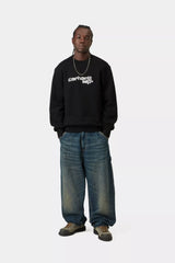 CREW CARHARTT WIP WIRELESS BLACK