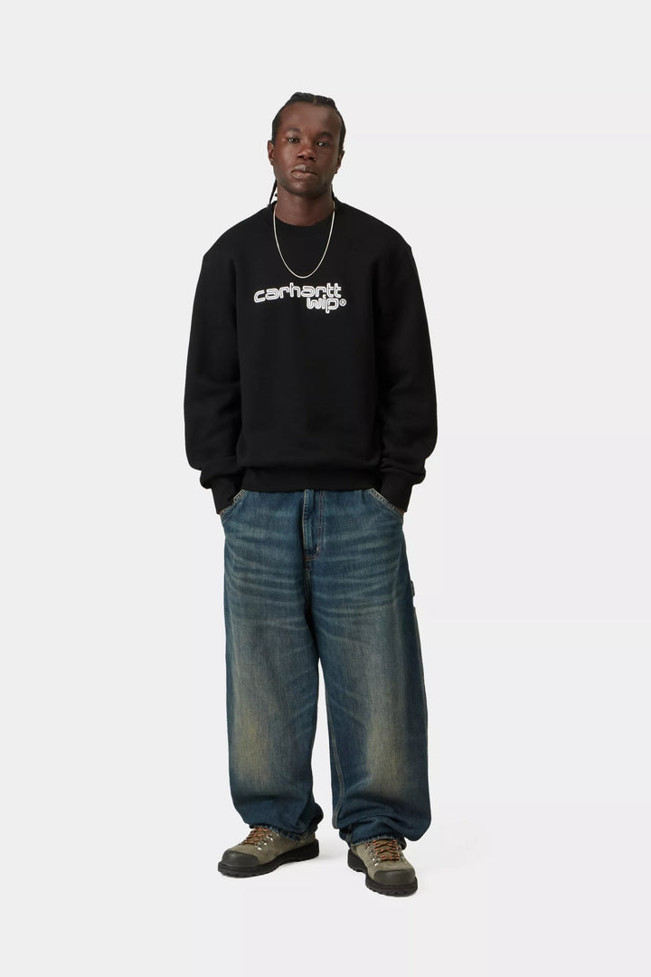 CREW CARHARTT WIP WIRELESS BLACK