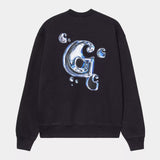 CREW CARHARTT WIP SOLAR CHROME BLACK