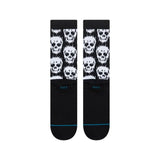 CALCETINES STANCE STATIC SKULL BLACK