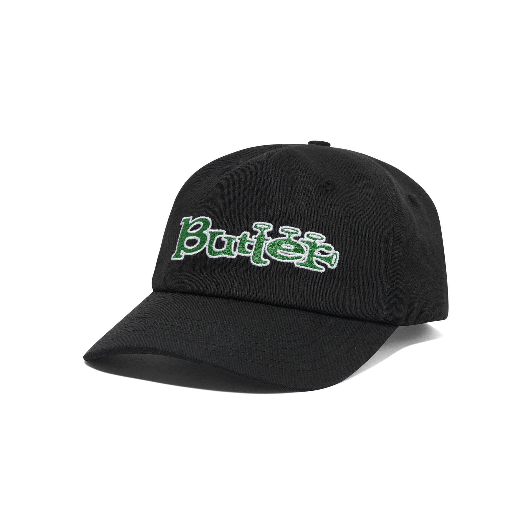 GORRA BUTTER TRUMPET 5 PANEL BLACK