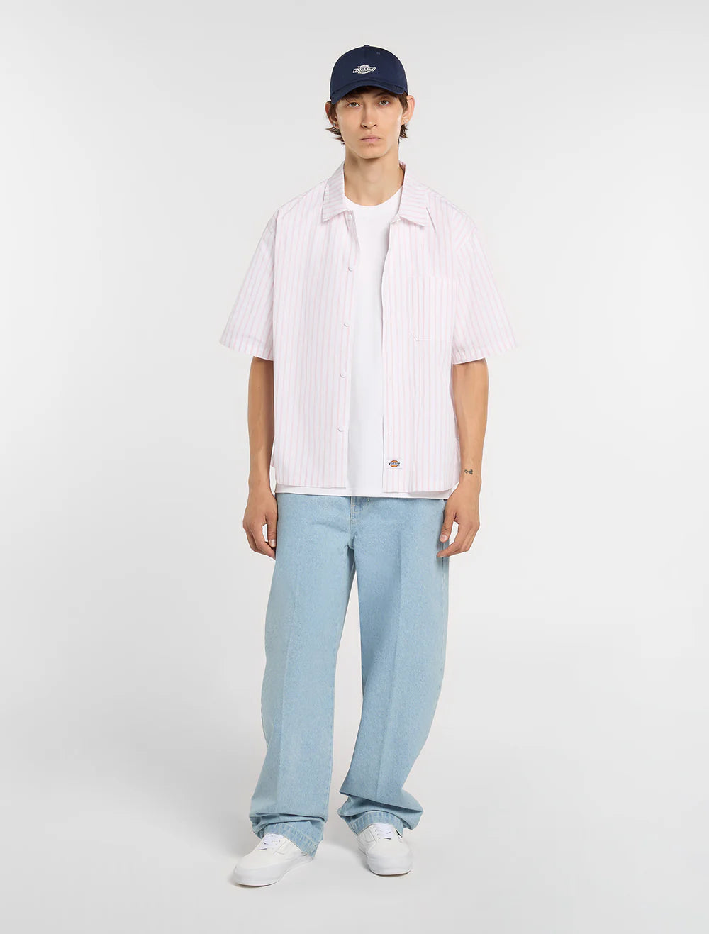 DICKIES VENEDOCIA STRIPE WHITE