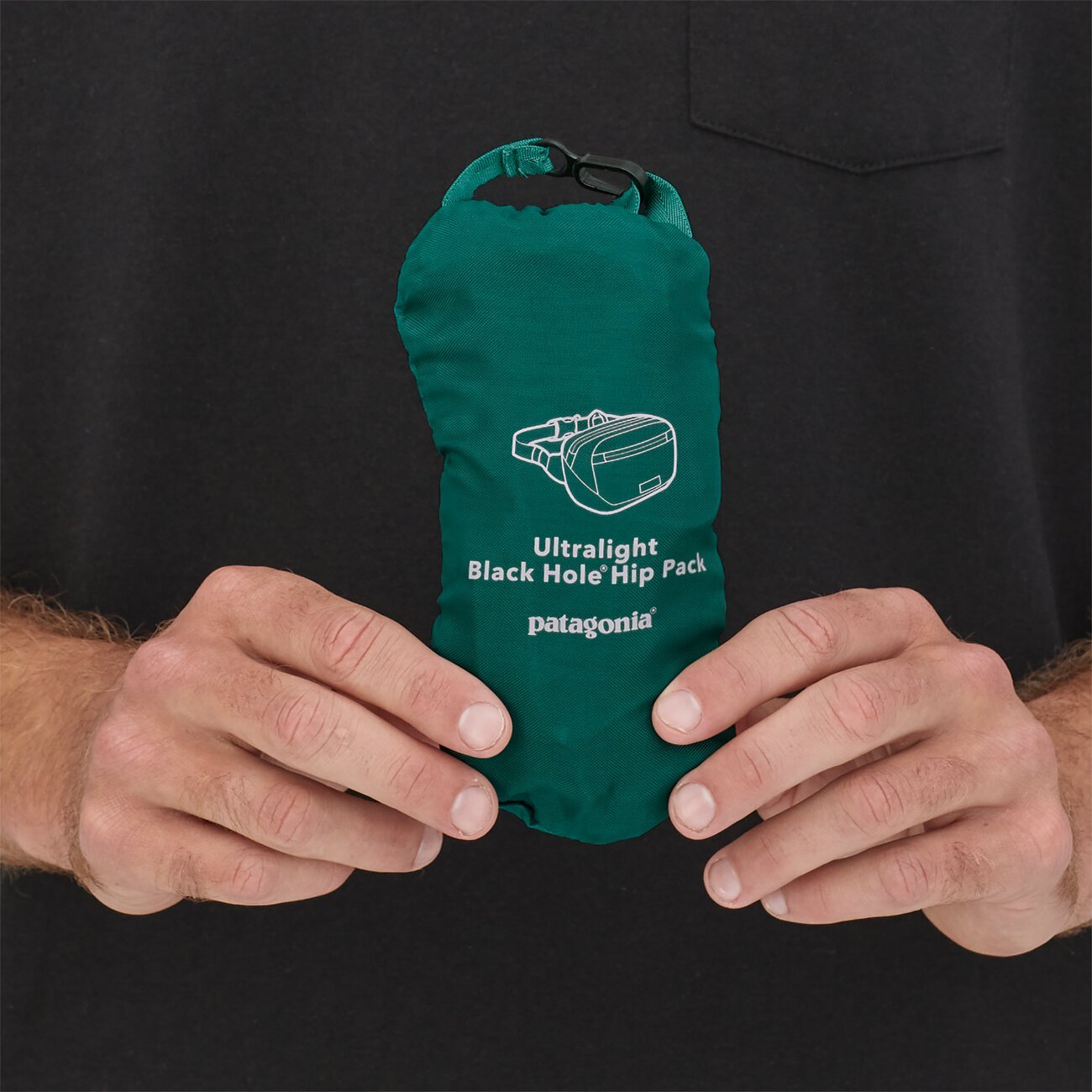 PATAGONIA ULTRALIGHT BLACK WAIST BAG