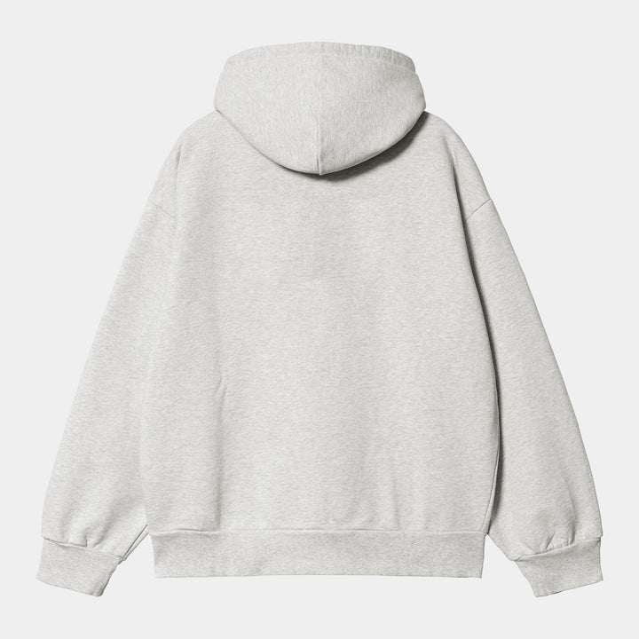 HOOD CARHARTT WIP SWEAT ASH HEATHER/DUCK