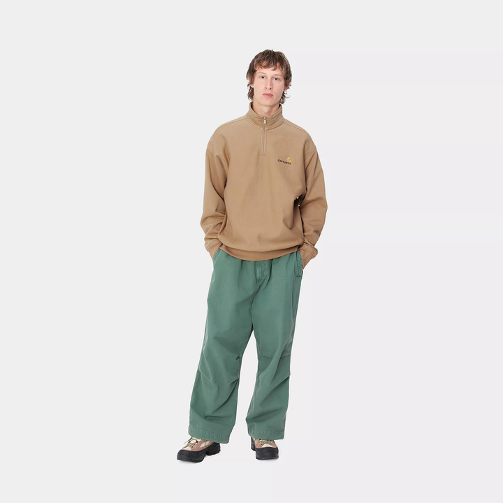 HALF ZIP CARHARTT WIP AMERICAN PEANUT