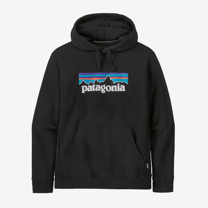 HOOD PATAGONIA P-6 LOGO UPRISAL BLK