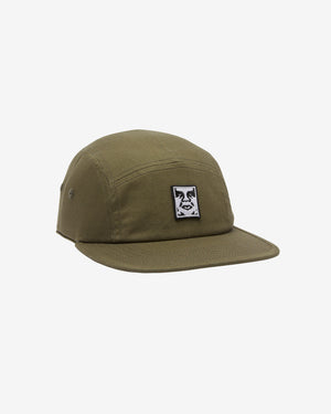 OBEY ICON PATCH TWILL CAMP OLIVE CAP