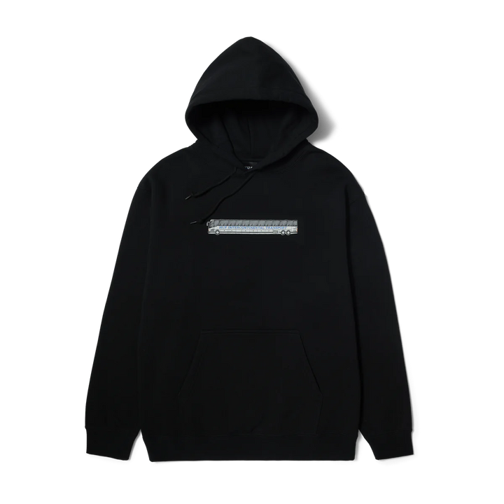 HOOD HUF TRANSPORT BLACK