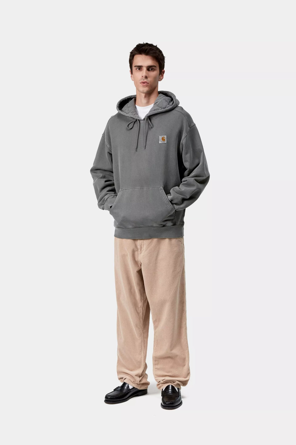 HOOD CARHARTT WIP VISTA BLACK DYED