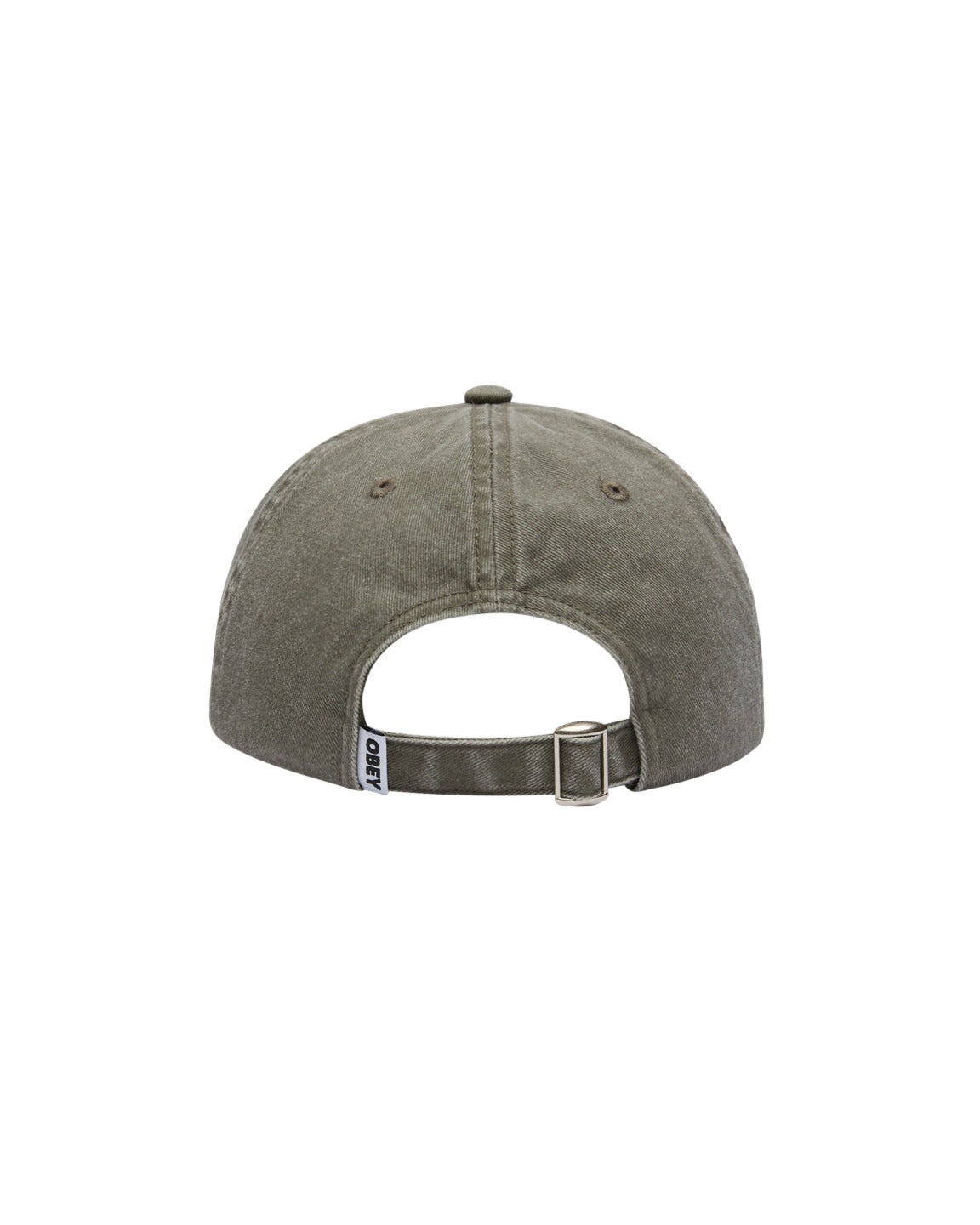 OBEY BOLD LABEL 6P PIGMENT OLIVE CAP