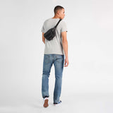 EASTPAK SPRINGER BLACK DENIM WAIST BAG