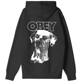 HOOD OBEY DALMATION BLACK