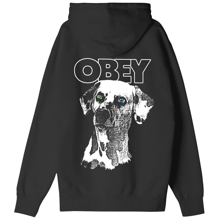 HOOD OBEY DALMATION BLACK