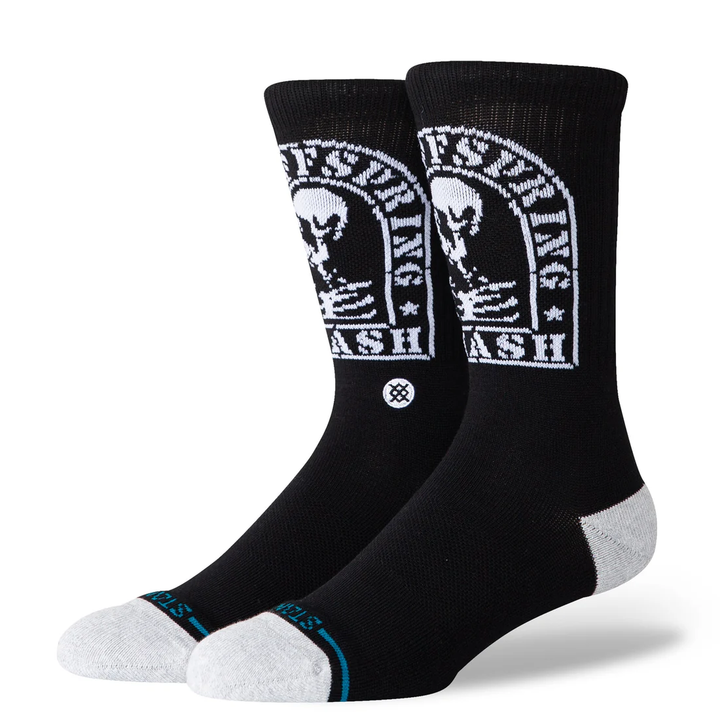 CALCETINES STANCE SMASHED BLK