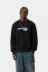 CREW CARHARTT WIP WIRELESS BLACK