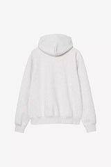 HOOD CARHARTT WIP SWEAT ASH HEATHER/ROND