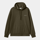 HOOD CARHARTT WIP SCRIPT EMB CYPRESS