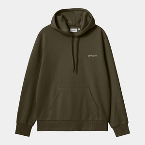 HOOD CARHARTT WIP SCRIPT EMB CYPRESS