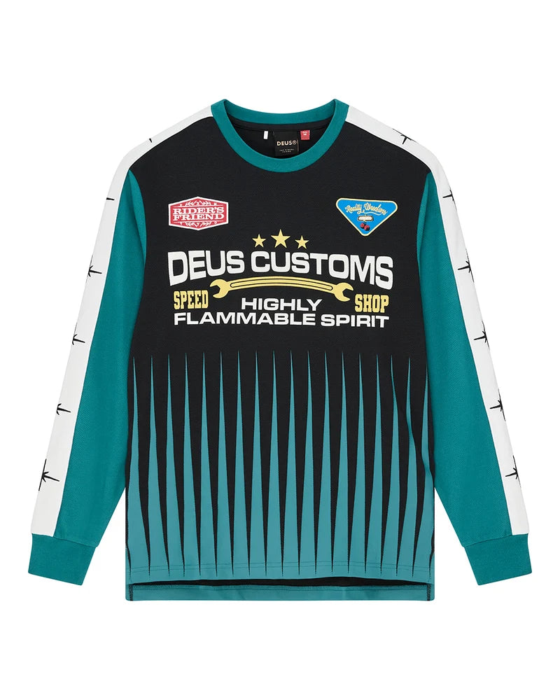 CREW DEUS TRIFE LIFE JERSEY BLACK
