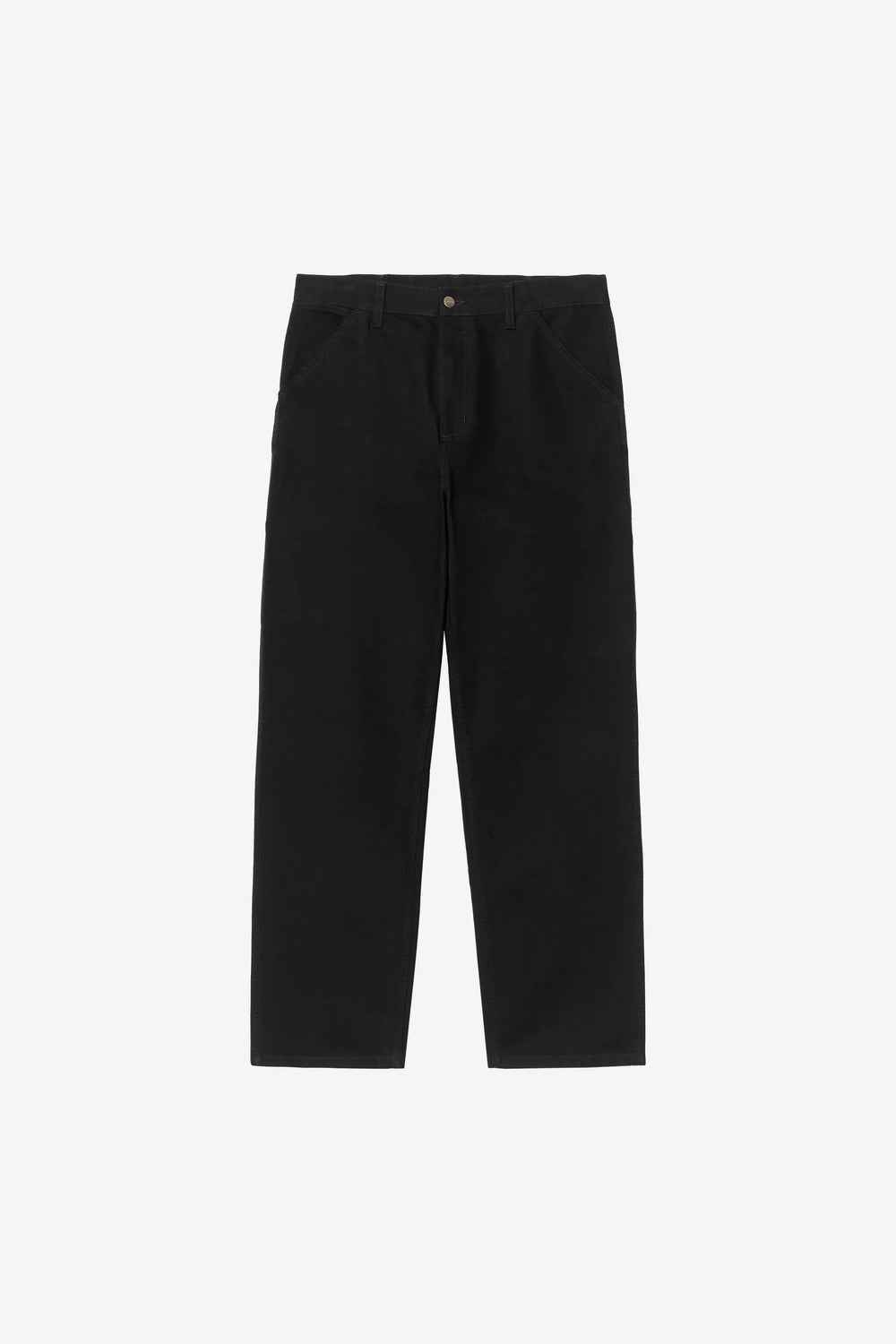 PANT CARHARTT WIP SINGLE KNEE CANVAS BLK