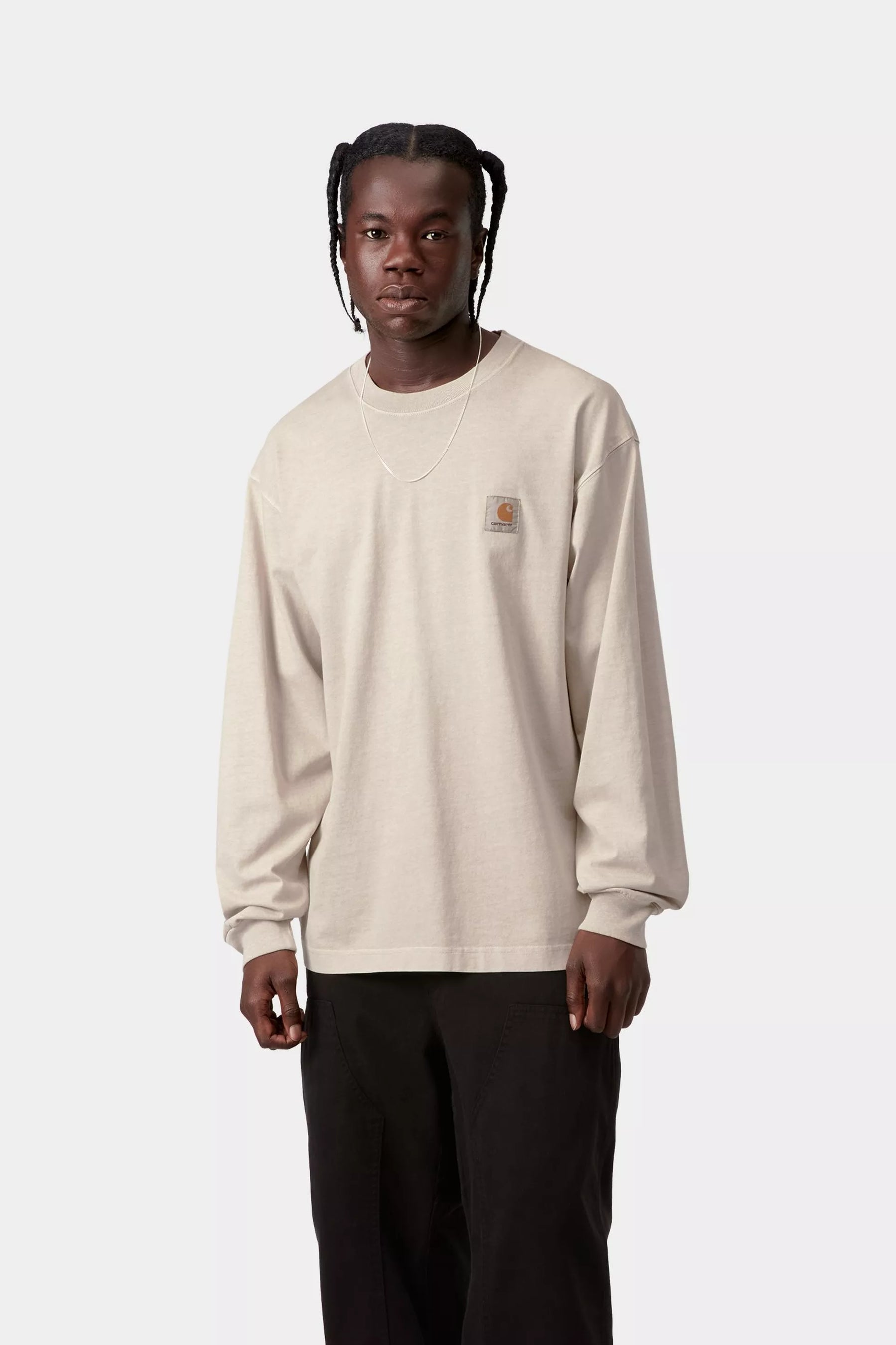 CTA CARHARTT WIP L/S VISTA FLEUR DE SEL