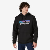 HOOD PATAGONIA P-6 LOGO UPRISAL BLK