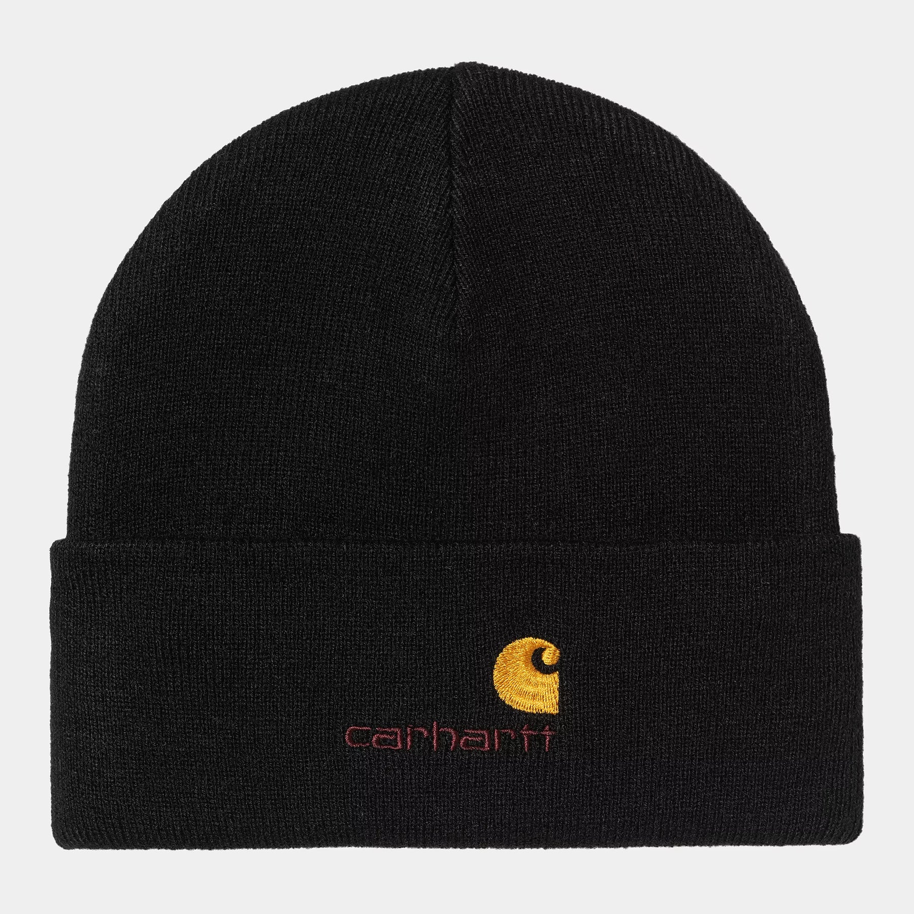 CARHARTT WIP AMERICAN SCRIPT BLACK HAT