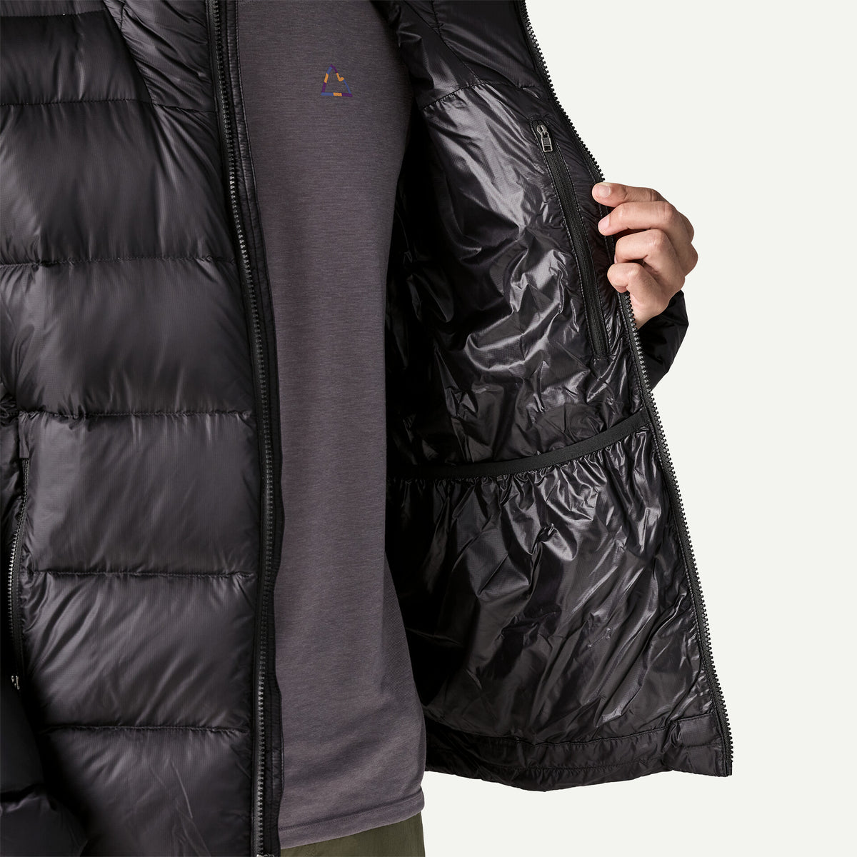 CHT PATAGONIA FITZ ROY DOWN BLACK
